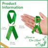 image:image50 Pcs Dove Funeral Ribbons Memorial Ribbon Funeral Pins Classic Memorial Service Respect Ribbon Bow with Safety Pins and Dove for Mourning Remembrance Day Event PinkGreen