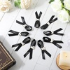 image:image50 Pcs Dove Funeral Ribbons Memorial Ribbon Funeral Pins Classic Memorial Service Respect Ribbon Bow with Safety Pins and Dove for Mourning Remembrance Day Event PinkBlack