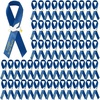 image:image50 Pcs Dove Funeral Ribbons Memorial Ribbon Funeral Pins Classic Memorial Service Respect Ribbon Bow with Safety Pins and Dove for Mourning Remembrance Day Event PinkBlue