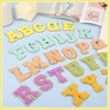 image:imageGeosar 156 Pieces Self Adhesive Chenille Letter Patches Az Gold Iron on Letters Embroidered Trimmed Preppy Alphabet Patches for Party Gifts Clothing DIY Repairing Craft FabricPinkMulticolor