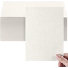 image:imageGeosar 50 Sheet Linen Cardstock Invitation Cardstock Heavyweight Printer Paper 92lb 250gsm Index Cards for Printer Cover Postcards Blank Flash Note Greeting 85 x 11 inBeigeBeige
