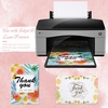 image:imageGeosar 50 Sheet Linen Cardstock Invitation Cardstock Heavyweight Printer Paper 92lb 250gsm Index Cards for Printer Cover Postcards Blank Flash Note Greeting 85 x 11 inBeigeWhite