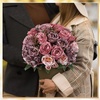 image:imageGeosar 16 Bundles Artificial Peonies Flowers Fake Silk Peony Bouquet Faux Peonies Flowers Bulk for Decoration Vase Floral Arrangements Wedding Party Table Royal BlueWhitePlum Purple