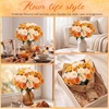 image:imageGeosar 16 Bundles Artificial Peonies Flowers Fake Silk Peony Bouquet Faux Peonies Flowers Bulk for Decoration Vase Floral Arrangements Wedding Party Table Royal BlueWhiteMixed Yellow