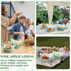 image:imageGeosar 100 Pcs Gingham Party Supply Disposable Paper Food Tray Bulk Disposable Food Boat with Checkered Wax Paper Sheet Checkered Wrapping Supply for Carnival Picnic Birthday Party Purple WhiteDark Green White