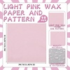 image:imageGeosar 100 Pcs Gingham Party Supply Disposable Paper Food Tray Bulk Disposable Food Boat with Checkered Wax Paper Sheet Checkered Wrapping Supply for Carnival Picnic Birthday Party Pink GreenLight Pink