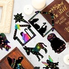 image:image36 Pcs Nativity Scene Scratch Paper Christmas Tree Scratch Ornaments for Kids Include Scratch Card 10 Wooden Styluses 36 Colorful Ribbons for Christmas Birthday Classroom Holiday Crafts Supplies