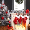 image:imageGeosar 14 Pcs Long Artificial Glitter Berry Stem Ornaments 28 Inch Fake Christmas Picks Christmas Tree Decoration Stems Xmas Decorative Bead Sticks Glittery Twig Branches for DIY Wreath Decor GoldBrown