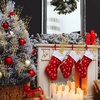 image:imageGeosar 14 Pcs Long Artificial Glitter Berry Stem Ornaments 28 Inch Fake Christmas Picks Christmas Tree Decoration Stems Xmas Decorative Bead Sticks Glittery Twig Branches for DIY Wreath Decor GoldGold
