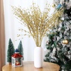 image:imageGeosar 14 Pcs Long Artificial Glitter Berry Stem Ornaments 28 Inch Fake Christmas Picks Christmas Tree Decoration Stems Xmas Decorative Bead Sticks Glittery Twig Branches for DIY Wreath Decor GoldGold