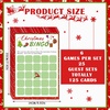 image:imageGeosar 150 Sheets Christmas Bingo Game Xmas Holiday Winter Party Supplies Favors Word Scramble Games Word Search Game Funny Christmas Party Game Set for Classroom Prizes 6 Styles
