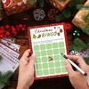 image:imageGeosar 150 Sheets Christmas Bingo Game Xmas Holiday Winter Party Supplies Favors Word Scramble Games Word Search Game Funny Christmas Party Game Set for Classroom Prizes 6 Styles