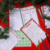 image:imageGeosar 150 Sheets Christmas Bingo Game Xmas Holiday Winter Party Supplies Favors Word Scramble Games Word Search Game Funny Christmas Party Game Set for Classroom Prizes 6 Styles