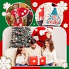 image:imageGeosar 20 Pcs Self Adhesive Snowflake Patches 275 Inches in Diameter Christmas Iron on Chenille Christmas Embroidered Cloth Patches Sew on Appliques for Clothes Hat Shirt Bag Jeans DIYWhiteWhite