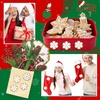 image:imageGeosar 20 Pcs Self Adhesive Snowflake Patches 275 Inches in Diameter Christmas Iron on Chenille Christmas Embroidered Cloth Patches Sew on Appliques for Clothes Hat Shirt Bag Jeans DIYWhiteWhite