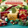 image:imageGeosar 200 Pcs 35 Inch Pull Bows for Gift WrappingGoldGold