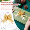 image:imageGeosar 200 Pcs 35 Inch Pull Bows for Gift WrappingGoldGold