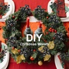 image:imageGeosar 24 Pieces Christmas Glitter Berries Stems 10 Inch Christmas Berry Picks Artificial Glittered Berries Ornaments Floral Stems for Xmas TreeHome WreathParty DecorationPurpleBlack