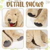 image:imageGeosar 394 Dog Stuffed Animals Plush Soft Cuddly Golden Retriever Plush Toys Large Stuffed Dog Hugging Pillow Gifts for Valentines Kids Girls Boys Birthday157 Inch