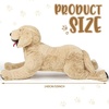 image:imageGeosar 394 Dog Stuffed Animals Plush Soft Cuddly Golden Retriever Plush Toys Large Stuffed Dog Hugging Pillow Gifts for Valentines Kids Girls Boys Birthday5512 Inch