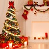 image:imageGeosar 4 Pcs 6562 ft Christmas Tree Fairy Ribbon Lights Lighted Ribbon Garland for Christmas Tree Xmas Decorations for Indoor Outdoor Party Decorations Warm WhiteGoldGold