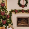 image:imageGeosar 4 Pcs Christmas Buffalo Plaid Bows Decorations 6 Inch Christmas Burlap Gingham Craft Bows Xmas Tree Decorative Wreath Decor for Crafts Xmas Party Birthday DecorBlack and WhiteClassicRed and Green