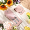 image:imageGeosar 50 Set Travel Manicure Kit Bulk Professional Nail Clippers Pedicure Nail Care Tools Grooming Stainless Steel Set with Portable Travel Case Gift for Christmas Men WomenMulti ColorsPink
