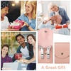 image:imageGeosar 50 Set Travel Manicure Kit Bulk Professional Nail Clippers Pedicure Nail Care Tools Grooming Stainless Steel Set with Portable Travel Case Gift for Christmas Men WomenMulti ColorsPink
