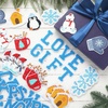 image:imageGeosar 54 Pieces Easter Iron on Patches Self Adhesive Winter Chenille Letter Patches Xmas Iron on Transfers Sew Applique for DIY Backpack Clothes AccessoryRed and GreenClassic StyleBlue