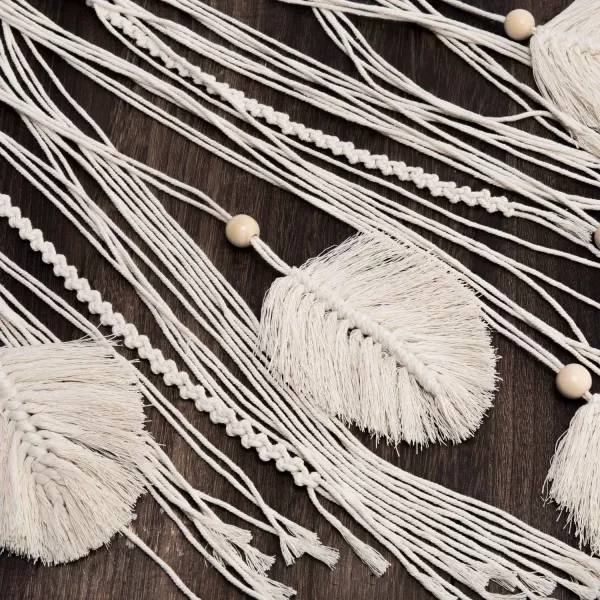 Mkono Large Dream Catcher Macrame Boho Wall Hanging Decor Woven Feather Tassels Dreamcatcher Decoration for Teen Girl Room Nursery Bedroom Dorm Chic Gift 36quot L x 13quot W