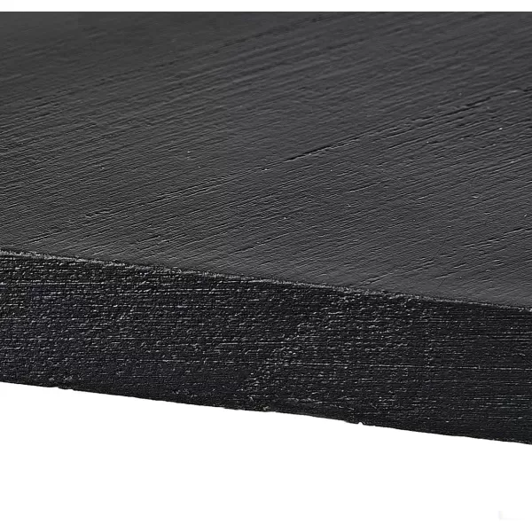 Mkono Floating Wall Shelves 3 Tier 17 Inch Rustic Hanging Shelf with Metal Bracket Wall Mount Wood Storage Display Shelves for Living Room Bathroom Bedroom Kitchen OfficeMediumBlack