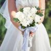 imageMkono Artificial Flowers Plants Bouquet White Silk Flowers for Home Decor Indoor Fake Flower Arrangements Table Centerpieces for Kitchen Wedding Party Decorations