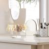imageMkono Metal Claw Clip Organizer Hair Claw Holder for Women and Girls Accessory Storage Display Stand for Dressing Table Bedroom Bathroom Decor Gold