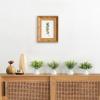 imageMkono 4 Packs Small Fake Plants in Farmhouse Galvanized Pots Table Centerpiece Mini Potted Artificial Plants Faux Eucalyptus for Shelf Office Rustic Home Decor WhiteWhite
