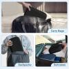 imageMkono Travel Sunglasses Organizer Glasses Case Multiple Pairs with Adjustable Slots Eyeglasses Case Storage Box for Men 8 Slots GrayBlack