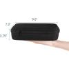 imageMkono Travel Sunglasses Organizer Glasses Case Multiple Pairs with Adjustable Slots Eyeglasses Case Storage Box for Men 8 Slots GrayBlack