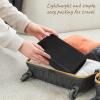 imageMkono Travel Sunglasses Organizer Glasses Case Multiple Pairs with Adjustable Slots Eyeglasses Case Storage Box for Men 8 Slots GrayBlack