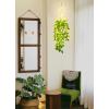imageMkono Fake Hanging Plant with Lights Artificial Plants for Home Decor Indoor Macrame Plant Hanger with Fake Vines Greenery for Bedroom Bathroom Kitchen Office Decor