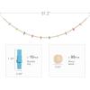 imageMkono Hanging Photo Display with Clips Boho Wooden Bead Garland Banner Collage Card Picture Kids Art Holder String with 10 Clips for Christmas Bedroom Dorm Decor Teen Girl Gifts Mutil 2 PackMutil
