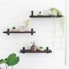 imageMkono Artificial Succulent in Clear Glass Pot 3 Mini Potted Fake Plants for Women Office Decor Small Faux Green Plant with BambooTray for Bookshelf Bathroom Kitchen Tabletop Centerpiece