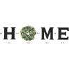 imageMkono Farmhouse Wall Home Sign with Artificial Eucalyptus for O Rustic Wooden Hanging Letters Decorative Wall Art Decor for Living Room Kitchen Entryway Housewarming Gift MultiBlack