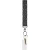 imageMkono Macrame Key Chain Cute Keychain Wristlet Lanyard Boho Woven Wrist Lanyard for Keys Key Chains for Car Key ID BadgesBlack