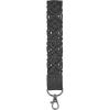 imageMkono Macrame Key Chain Cute Keychain Wristlet Lanyard Boho Woven Wrist Lanyard for Keys Key Chains for Car Key ID BadgesBlack