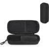 imageMkono Double Eyeglasses Case EVA Hard Shell Travel Sunglass Organizer with Zipper Closure Multiple Glasses Case for TravelBlack