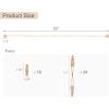 imageMkono Art Display for Kids Artwork 59quot L Hanging Rope Boho Wall Decor with 34 Clips Kids Art Collage Pictures Holder Wall Hanging Decoration for Room Bedroom Playroom Classroom BrownLight Brown