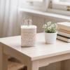image:imageMkono Glasses Holder for Nightstand Rattan Protective Glasses Stand for Glass Eyeglass Organizer Holder for Desk TableWhite