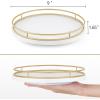 image:imageMkono Makeup Perfume Organizer Tray 360 Degree Rotating Lazy Susan Skincare Lotion Organizer Spinning Cosmetics Storage Display for Desk Countertop Bathroom Dresser Vanity Bedroom