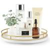 image:imageMkono Makeup Perfume Organizer Tray 360 Degree Rotating Lazy Susan Skincare Lotion Organizer Spinning Cosmetics Storage Display for Desk Countertop Bathroom Dresser Vanity Bedroom