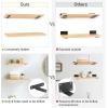 image:imageMkono 4 Pack Shelf Brackets Black Heavy Duty Metal Hidden L Bracket for Shelves Support Minimalistic Floating Shelf Bracket 4 Inch Rustic Industrial Wall Shelf Brackets4 Inch