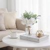 image:imageMkono Fake Flowers in Vase Artificial Flowers Centerpieces Coffee Table Decor Faux Flowers Arrangement for Home Decor Indoor Floral Bouquet for Bathroom Dining Kitchen